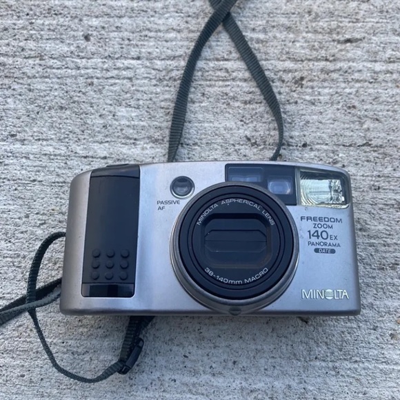 minolta freedom zoom 140ex panorama date passive af 38-140mm aspherical lense - Picture 1 of 7
